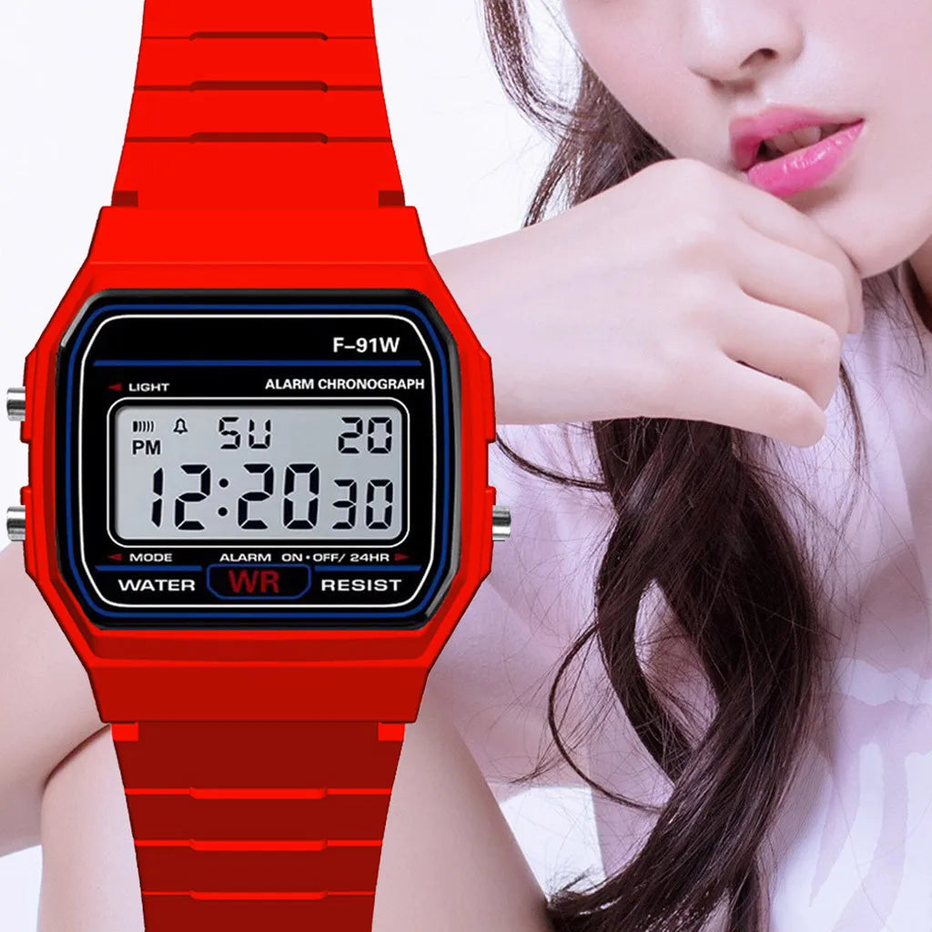 Digital Military Sport Watch - Men's Analog LED Silicone Strap Timepiece - ZOOMNSTORE