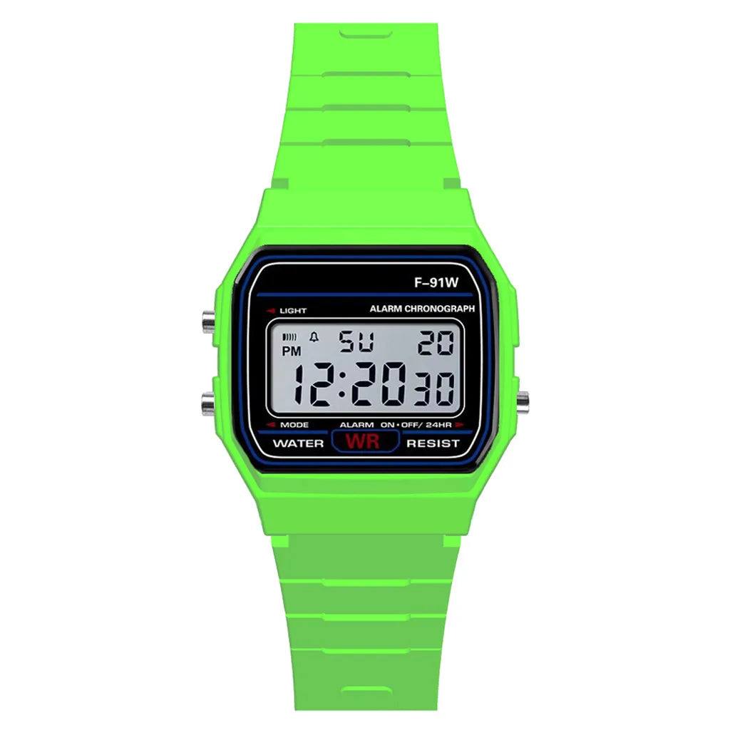 Digital Military Sport Watch - Men's Analog LED Silicone Strap Timepiece - ZOOMNSTORE