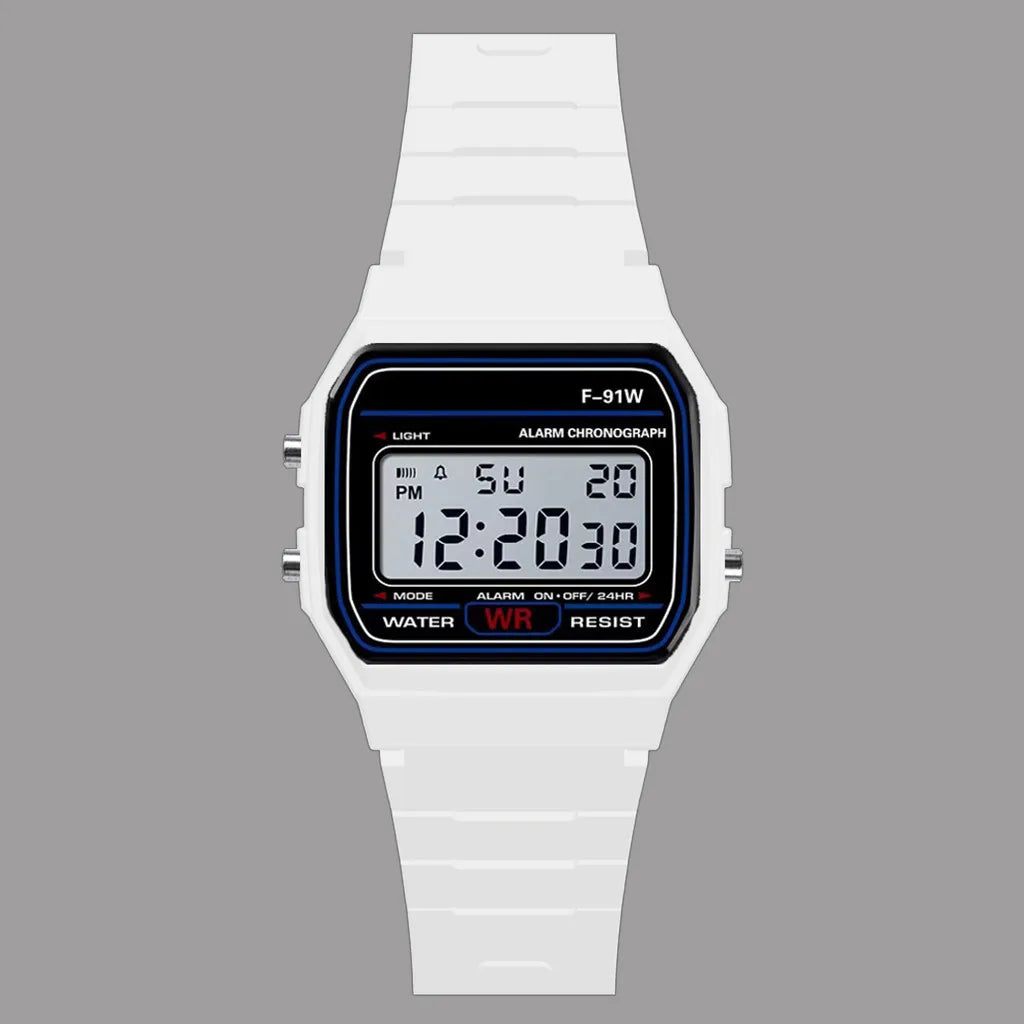 Digital Military Sport Watch - Men's Analog LED Silicone Strap Timepiece - ZOOMNSTORE