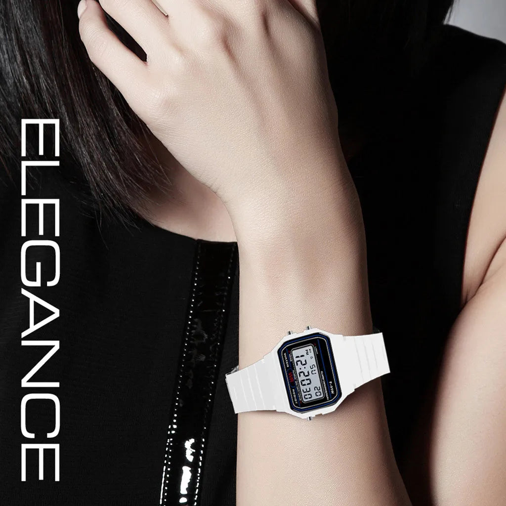 Digital Military Sport Watch - Men's Analog LED Silicone Strap Timepiece - ZOOMNSTORE