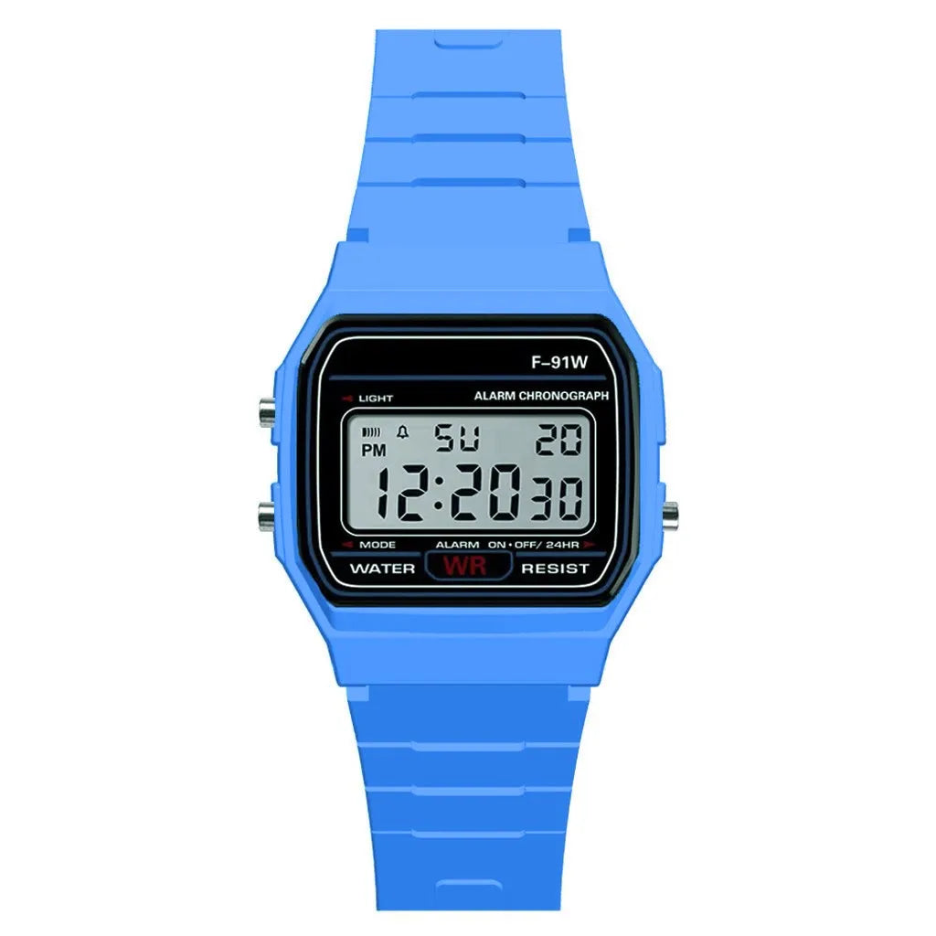 Digital Military Sport Watch - Men's Analog LED Silicone Strap Timepiece - ZOOMNSTORE