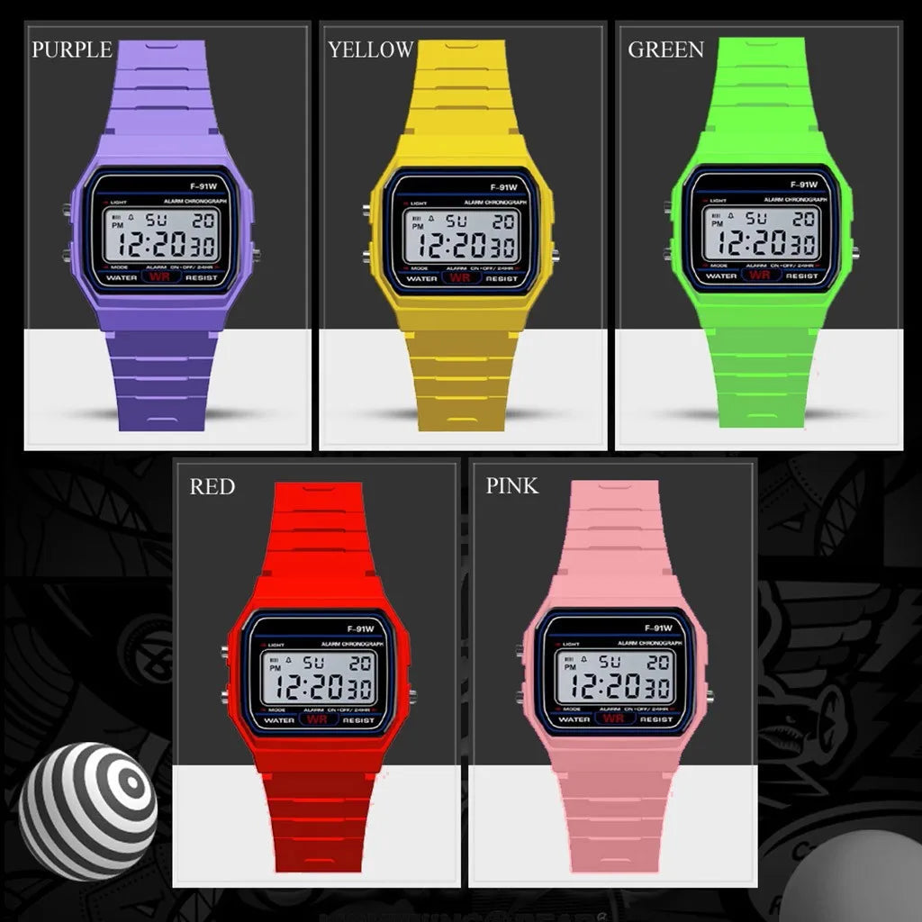 Digital Military Sport Watch - Men's Analog LED Silicone Strap Timepiece - ZOOMNSTORE