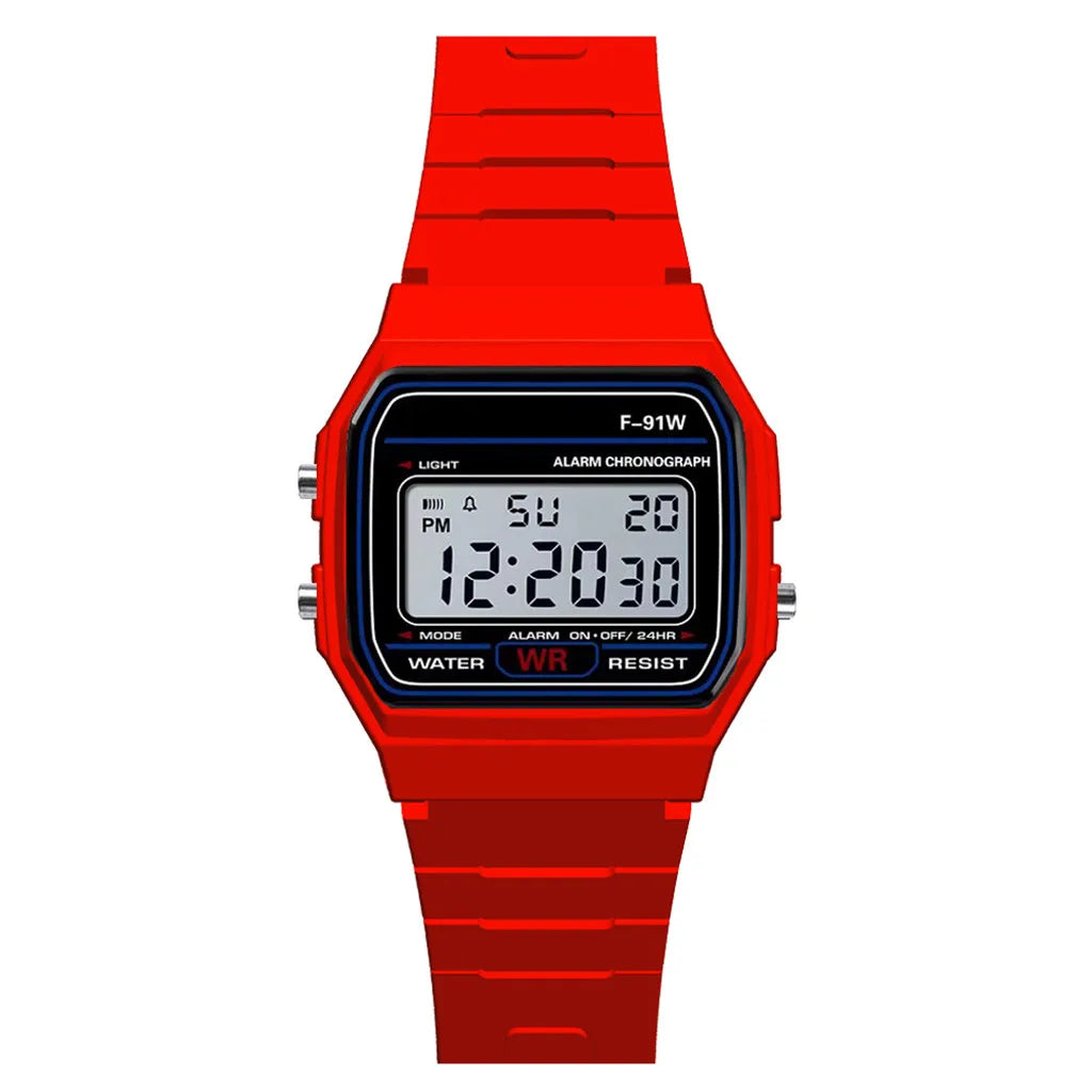 Digital Military Sport Watch - Men's Analog LED Silicone Strap Timepiece - ZOOMNSTORE