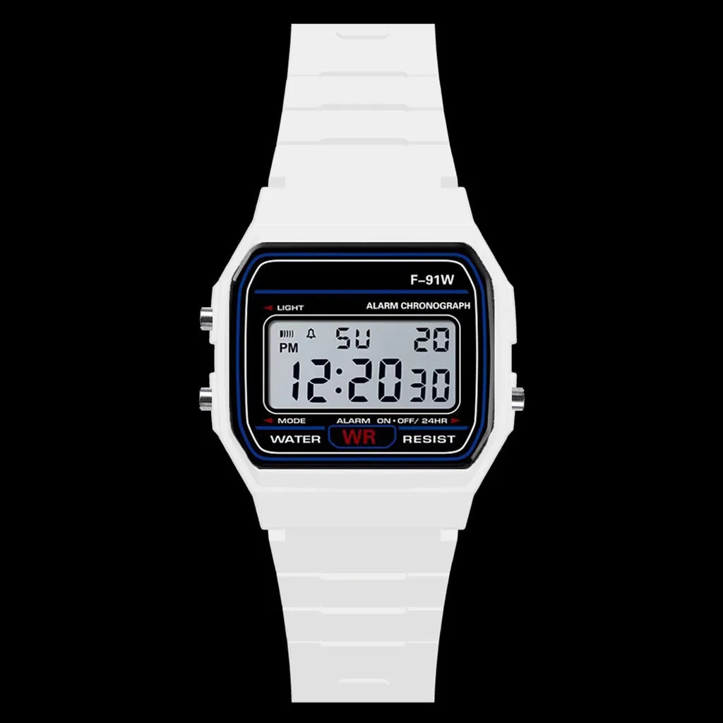 Digital Military Sport Watch - Men's Analog LED Silicone Strap Timepiece - ZOOMNSTORE