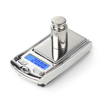 Digital Pocket Scale - Portable Jewelry Precision Mini Scale 200g LCD Backlit Display - ZOOMNSTORE