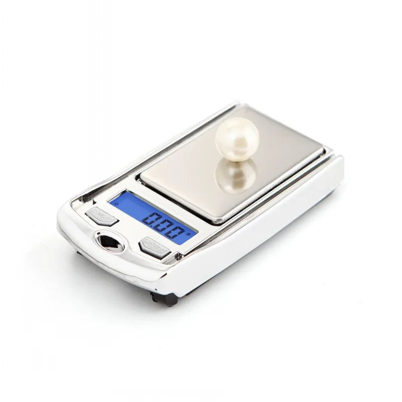Digital Pocket Scale - Portable Jewelry Precision Mini Scale 200g LCD Backlit Display - ZOOMNSTORE