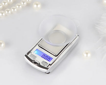 Digital Pocket Scale - Portable Jewelry Precision Mini Scale 200g LCD Backlit Display - ZOOMNSTORE