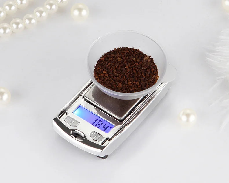 Digital Pocket Scale - Portable Jewelry Precision Mini Scale 200g LCD Backlit Display - ZOOMNSTORE