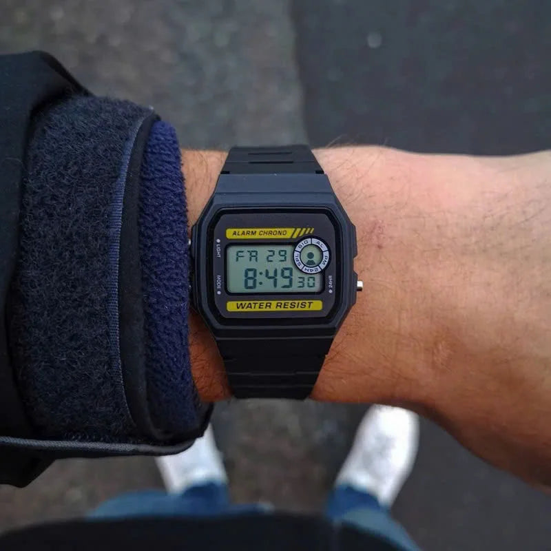 Digital Sport Watch – Waterproof LED Multi-Function PU Strap Alarm Clock - ZOOMNSTORE