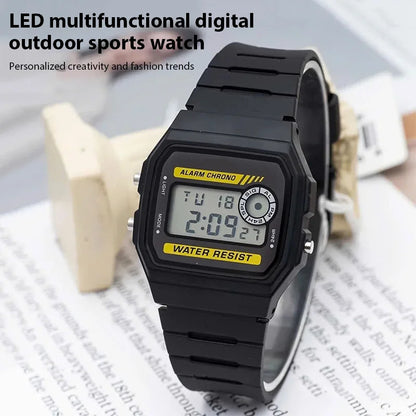 Digital Sport Watch – Waterproof LED Multi-Function PU Strap Alarm Clock - ZOOMNSTORE