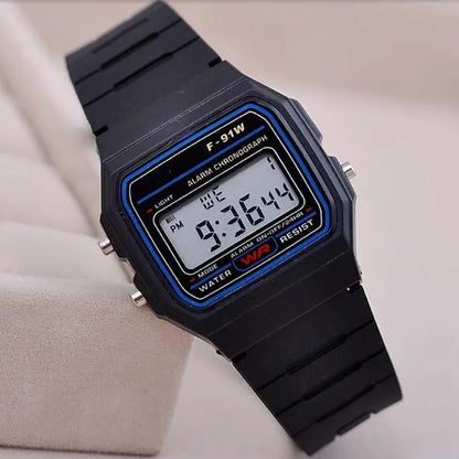 Digital Sports Watch – Vintage LED Display Military Wristwatch With Alarm - ZOOMNSTORE
