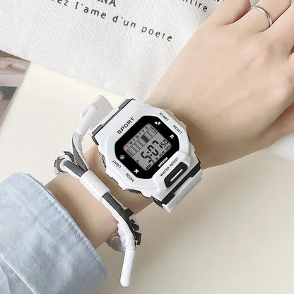 Digital Sports Watch - Waterproof Military LED Display Outdoor Fitness Wristwatch - ZOOMNSTORE