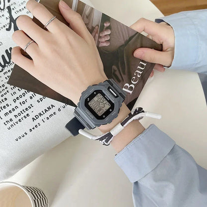 Digital Sports Watch - Waterproof Military LED Display Outdoor Fitness Wristwatch - ZOOMNSTORE