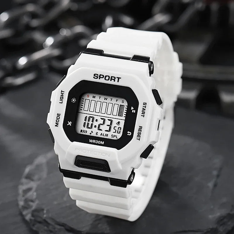 Digital Sports Watch - Waterproof Military LED Display Outdoor Fitness Wristwatch - ZOOMNSTORE
