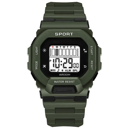 Digital Sports Watch - Waterproof Military LED Display Outdoor Fitness Wristwatch - ZOOMNSTORE