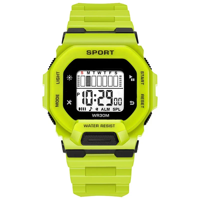 Digital Sports Watch - Waterproof Military LED Display Outdoor Fitness Wristwatch - ZOOMNSTORE