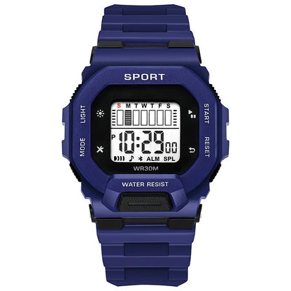 Digital Sports Watch - Waterproof Military LED Display Outdoor Fitness Wristwatch - ZOOMNSTORE