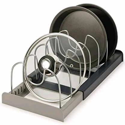 Dish Drying Rack - Kitchen Organizer Plastic Plate Drying Shelf | Foldable Sink Storage Stand - ZOOMNSTORE