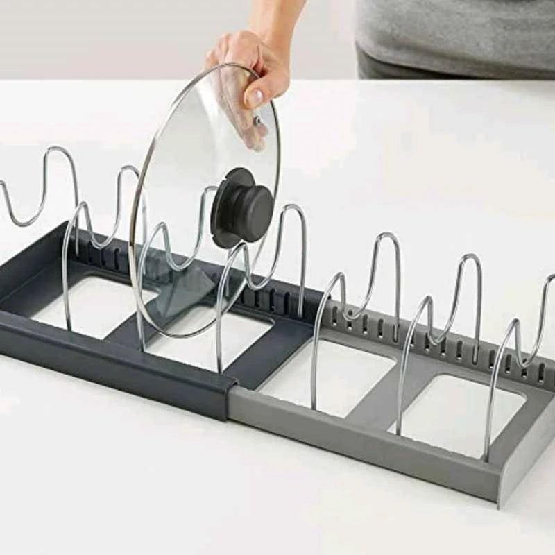 Dish Drying Rack - Kitchen Organizer Plastic Plate Drying Shelf | Foldable Sink Storage Stand - ZOOMNSTORE