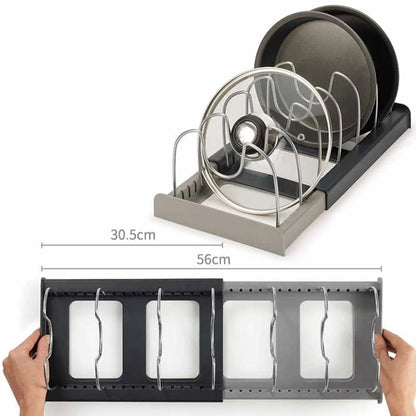 Dish Drying Rack - Kitchen Organizer Plastic Plate Drying Shelf | Foldable Sink Storage Stand - ZOOMNSTORE
