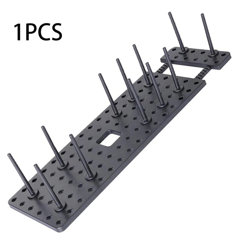 Dish Drying Rack - Kitchen Organizer Plastic Plate Drying Shelf | Foldable Sink Storage Stand - ZOOMNSTORE