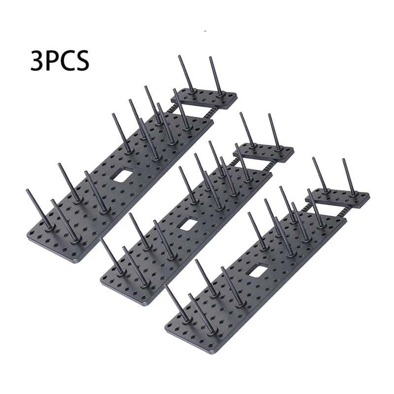 Dish Drying Rack - Kitchen Organizer Plastic Plate Drying Shelf | Foldable Sink Storage Stand - ZOOMNSTORE