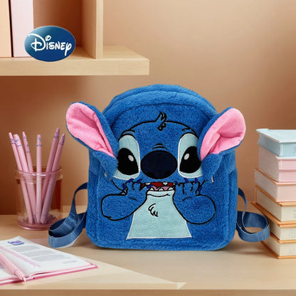 Disney Stitch Plush Backpack - Cute Cartoon Bag for Kids - ZOOMNSTORE