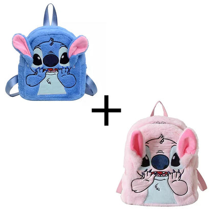 Disney Stitch Plush Backpack - Cute Cartoon Bag for Kids - ZOOMNSTORE