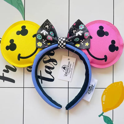 Minnie Mouse Ear Headband - Disney Plush Sequin Accessory for Adults  Kids - ZOOMNSTORE