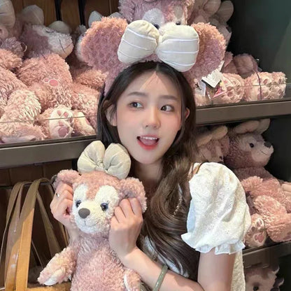 Disney Princess Headband Mickey Ear Rapunzel Snow White Sequin Bow Hair Hoop Gift Girl Accessories Halloween Gift Christmas Jack - ZOOMNSTORE