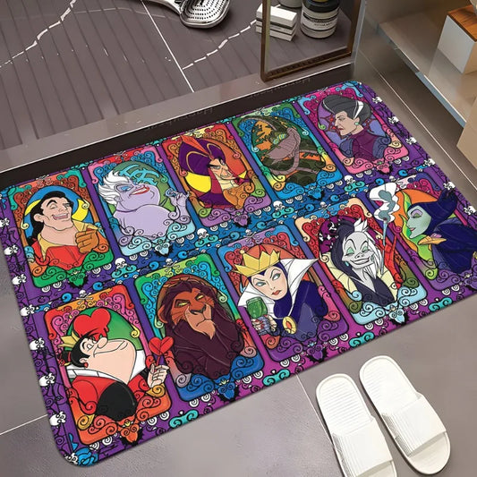 Disney Sea Witch Ultra-Soft Area Rug - Absorbent Living Room Bedroom Entryway Decor - ZOOMNSTORE