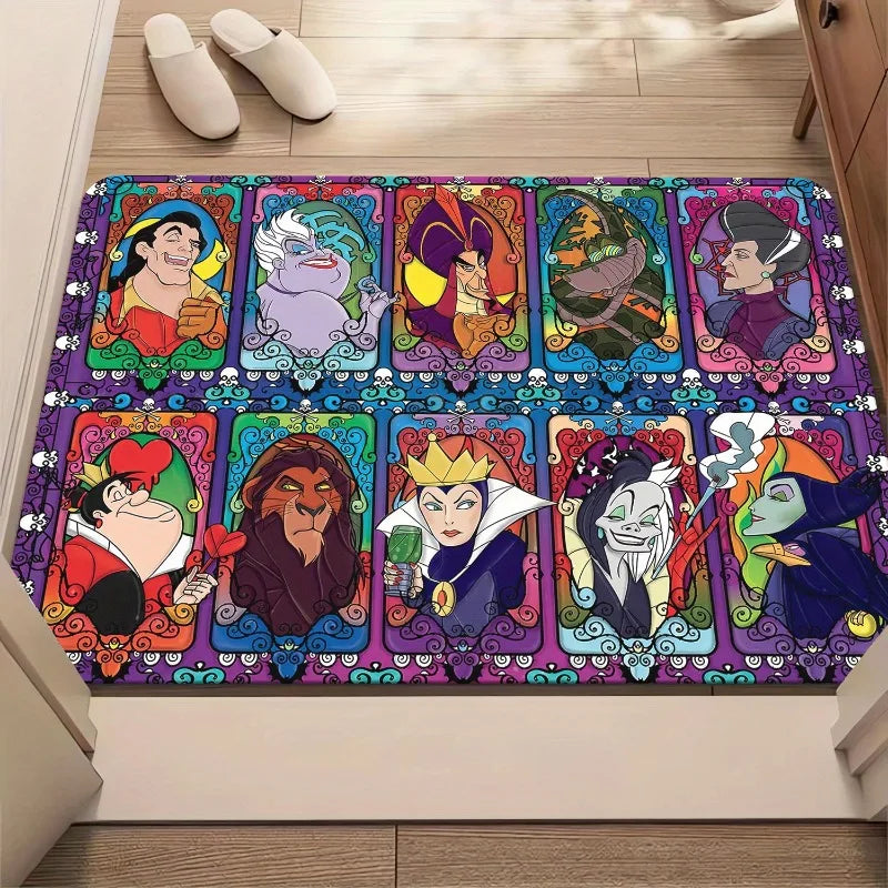 Disney Sea Witch Ultra-Soft Area Rug - Absorbent Living Room Bedroom Entryway Decor - ZOOMNSTORE