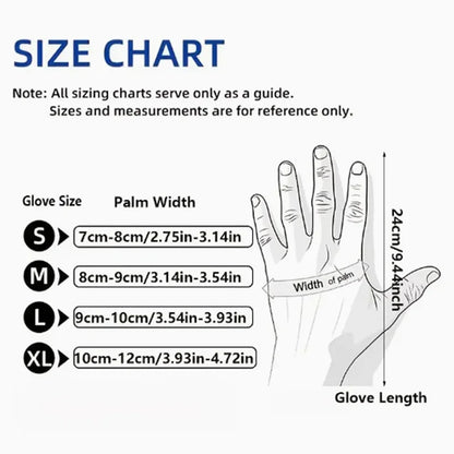 Disposable Nitrile Gloves - 100PCS Black, Tear Resistant & Powder Free for Food Handling - ZOOMNSTORE