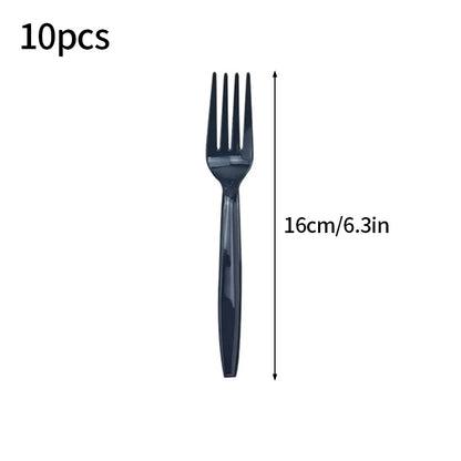 Solid Color Disposable Tableware - Pink  Blue Baby Shower  Birthday Party Supplies - ZOOMNSTORE