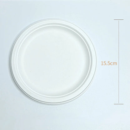 Eco-Friendly Disposable Paper Plates - 50100pcs for Parties  BBQs - ZOOMNSTORE