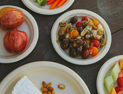 Eco-Friendly Disposable Paper Plates - 50100pcs for Parties  BBQs - ZOOMNSTORE