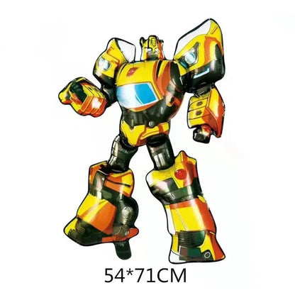 Robot Birthday Party Supplies - Disposable Plates Cups Tablecloth Balloons Gift Bags Backdrop - ZOOMNSTORE