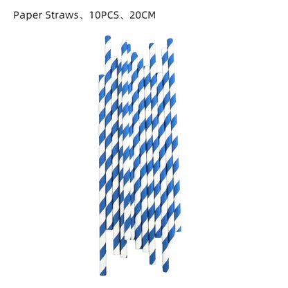 Robot Birthday Party Supplies - Disposable Plates Cups Tablecloth Balloons Gift Bags Backdrop - ZOOMNSTORE