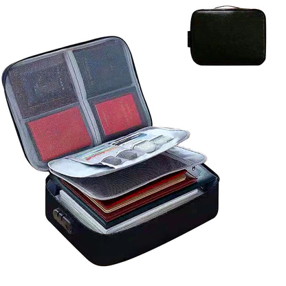 3-Layer Document Organizer - Briefcase Folder Holder for Men  Women - ZOOMNSTORE