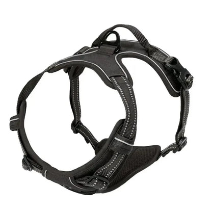 Dog Accessories Set - Leather Collars Harnesses Vests  Leash for Medium  Small Puppies - ZOOMNSTORE