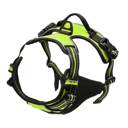 Dog Accessories Set - Leather Collars Harnesses Vests  Leash for Medium  Small Puppies - ZOOMNSTORE