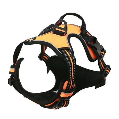 Dog Accessories Set - Leather Collars Harnesses Vests  Leash for Medium  Small Puppies - ZOOMNSTORE