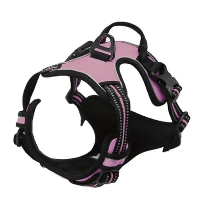 Dog Accessories Set - Leather Collars Harnesses Vests  Leash for Medium  Small Puppies - ZOOMNSTORE