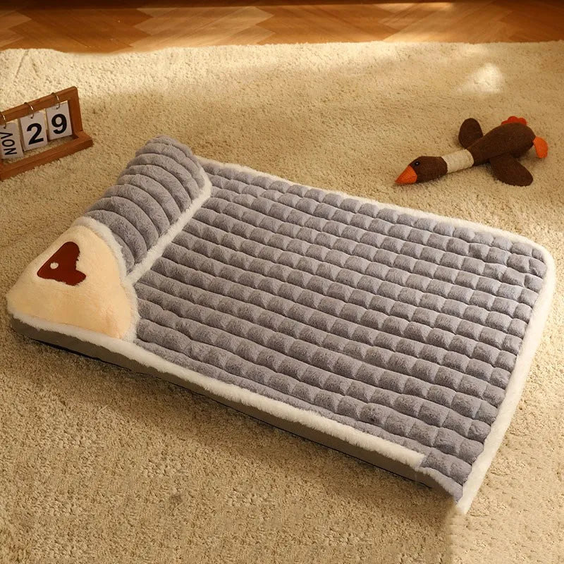Dog Bed Mat - Comfortable Cotton Mattress for Small to Large Dogs | Cervical Spine Support - ZOOMNSTORE