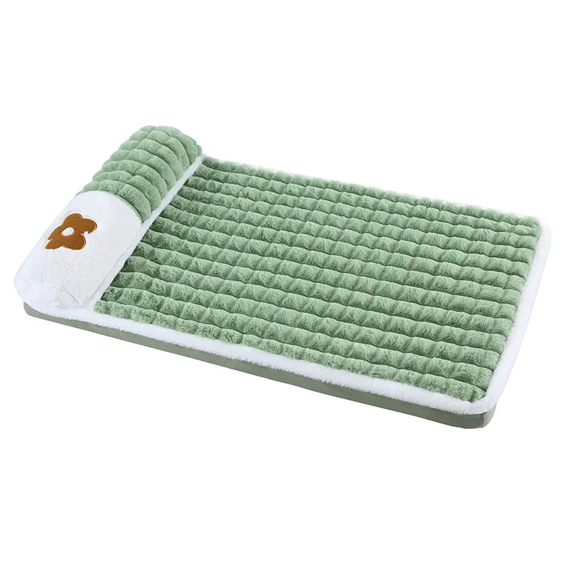 Dog Bed Mat - Comfortable Cotton Mattress for Small to Large Dogs | Cervical Spine Support - ZOOMNSTORE