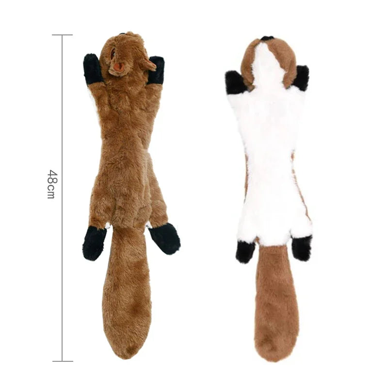 Simulated Animal Dog Chew Toy - 45cm Plush Squeaker Holster - ZOOMNSTORE
