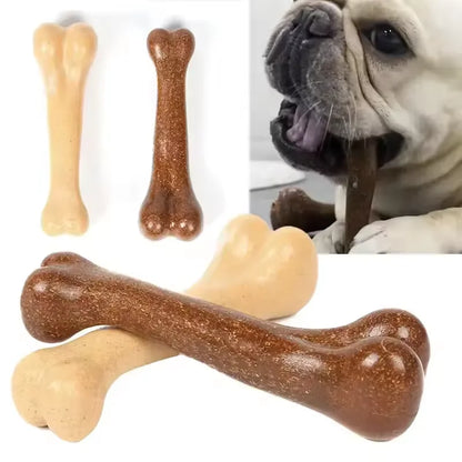 Indestructible Dog Chew Toys - Natural Non-Toxic Anti-Bite Bone for Small Medium Large Dogs - ZOOMNSTORE