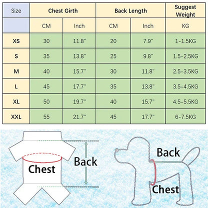 French Bulldog Dog Costume - Puppy Jumpsuit for Small Medium Dogs - ZOOMNSTORE