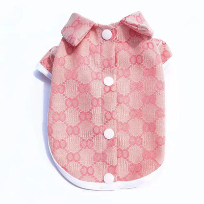 Dog Dress Plaid - Cotton Small & Medium Dog Clothes Spring Autumn Pet Fashion - ZOOMNSTORE