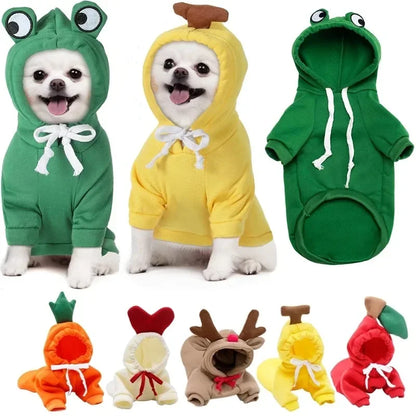 Cosplay Dog Hoodie - Cute Pet Costume for Small Dogs and Cats - ZOOMNSTORE